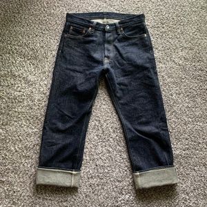 (New) Iron Heart IH-634S-A 20th Anniversary 21oz Straight Cut Jeans (size 34)